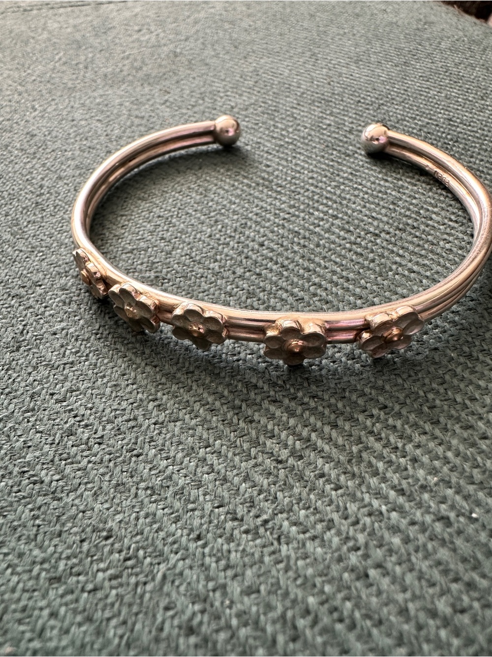 Eden Hand Arts Apple Blossom bracelet